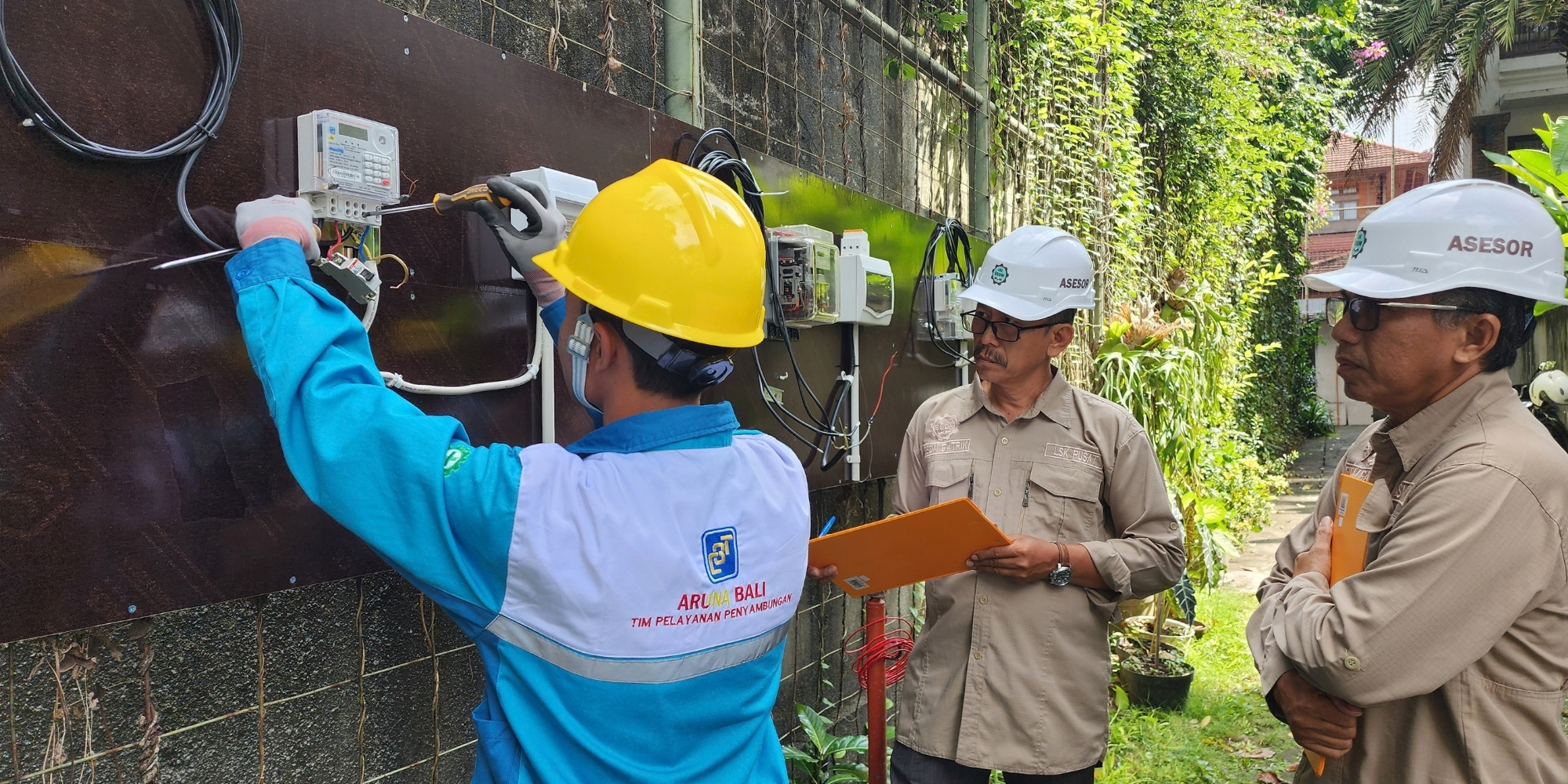 Uji Kompetensi Bidang Distribusi untuk Pembangunan dan Pemsangan APP di Denpasar Provinsi Bali